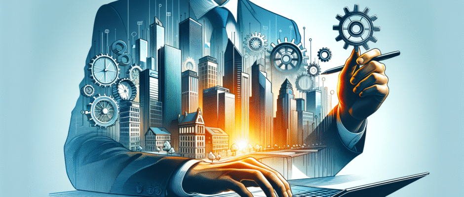 Współczesny biurowiec w Gdańsku, symbol innowacji i rozwoju biznesu w województwie pomorskim i regionie Trójmiasta.