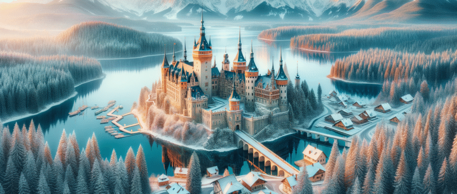 Malowniczy widok na plażę w Sopocie, województwo pomorskie, z turystami spacerującymi wzdłuż wybrzeża, idealny w kontekście turystyki w regionie.